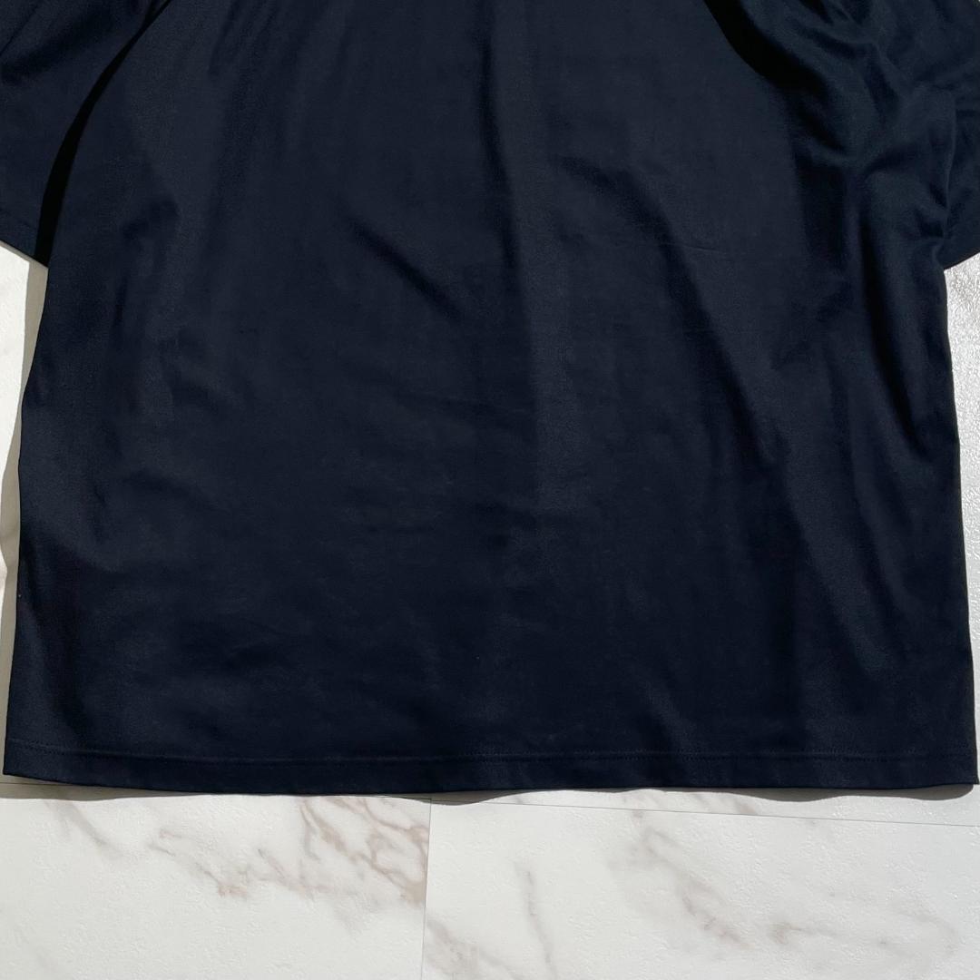 美品　エルメス　マリン　レザー　ミニパッチ　llerie　Tシャツ