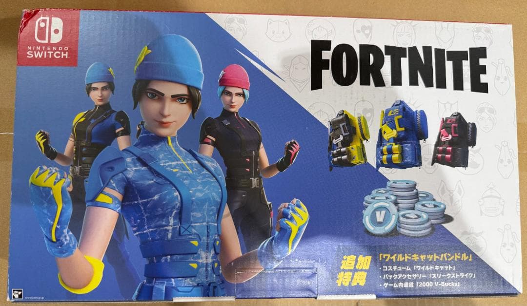 新品未使用 Nintendo Switch フォートナイト スイッチ コードなし