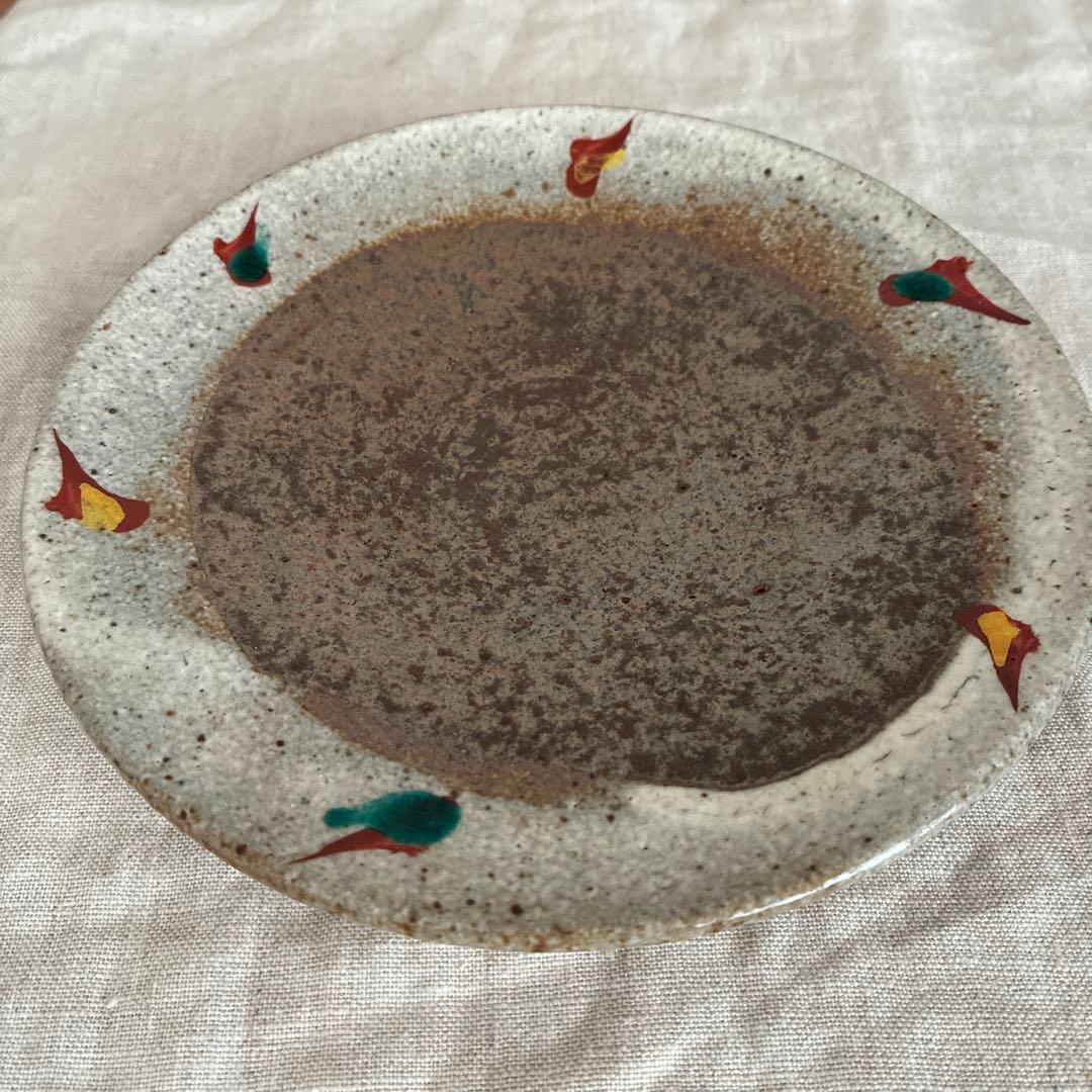 益子焼き取皿　民藝　窯元　4枚セット