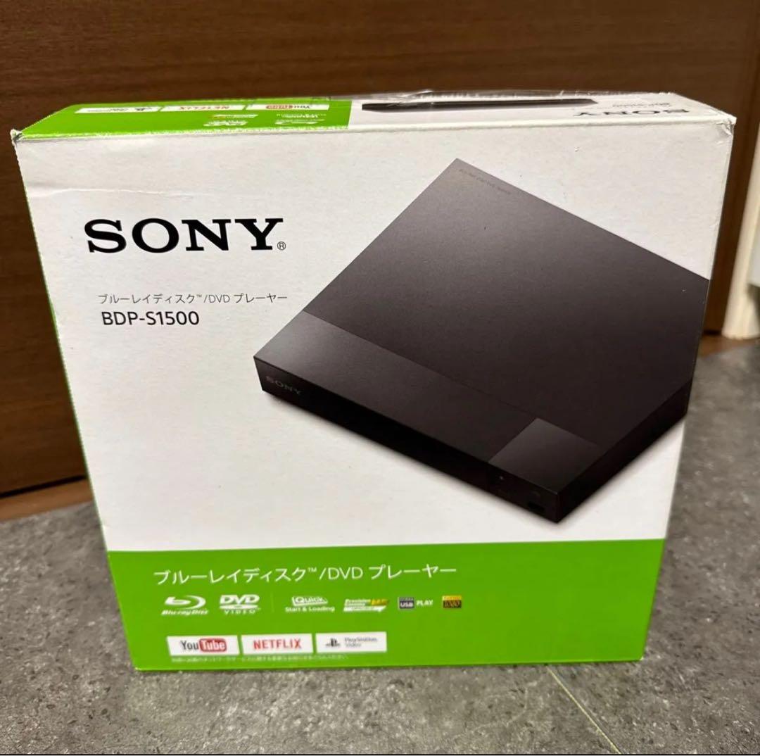 SONY ソニー ブルーレイプレーヤー/DVDプレーヤー　BDP-S1500