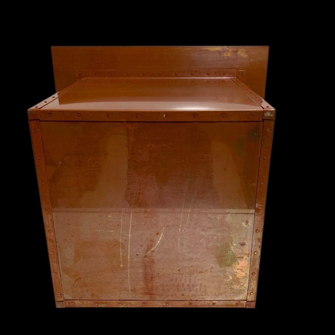 茶道具 銅製 炉おとし 炉壇