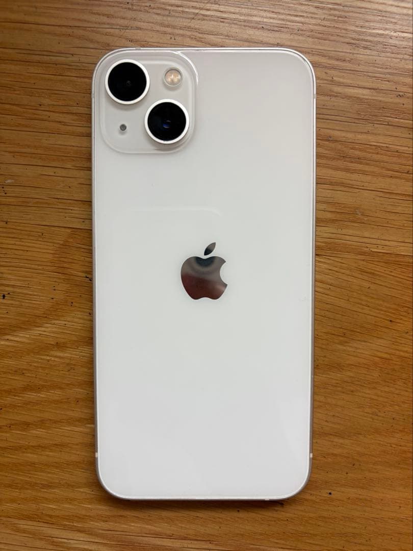 Apple iPhone 13 ホワイト 本体 128GB 付属品あり