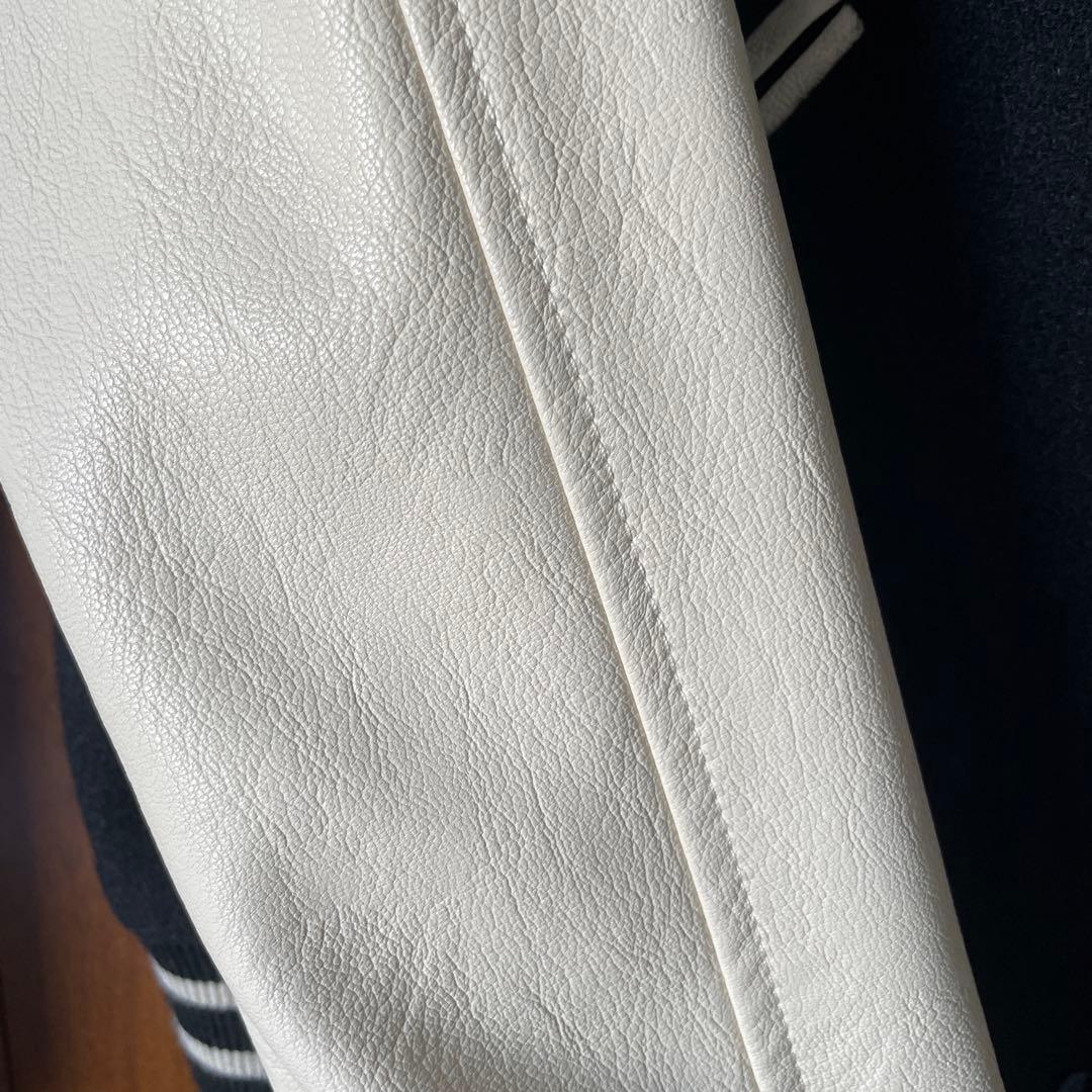 Speck & Span スタジャン ブラック/ホワイト　超美品