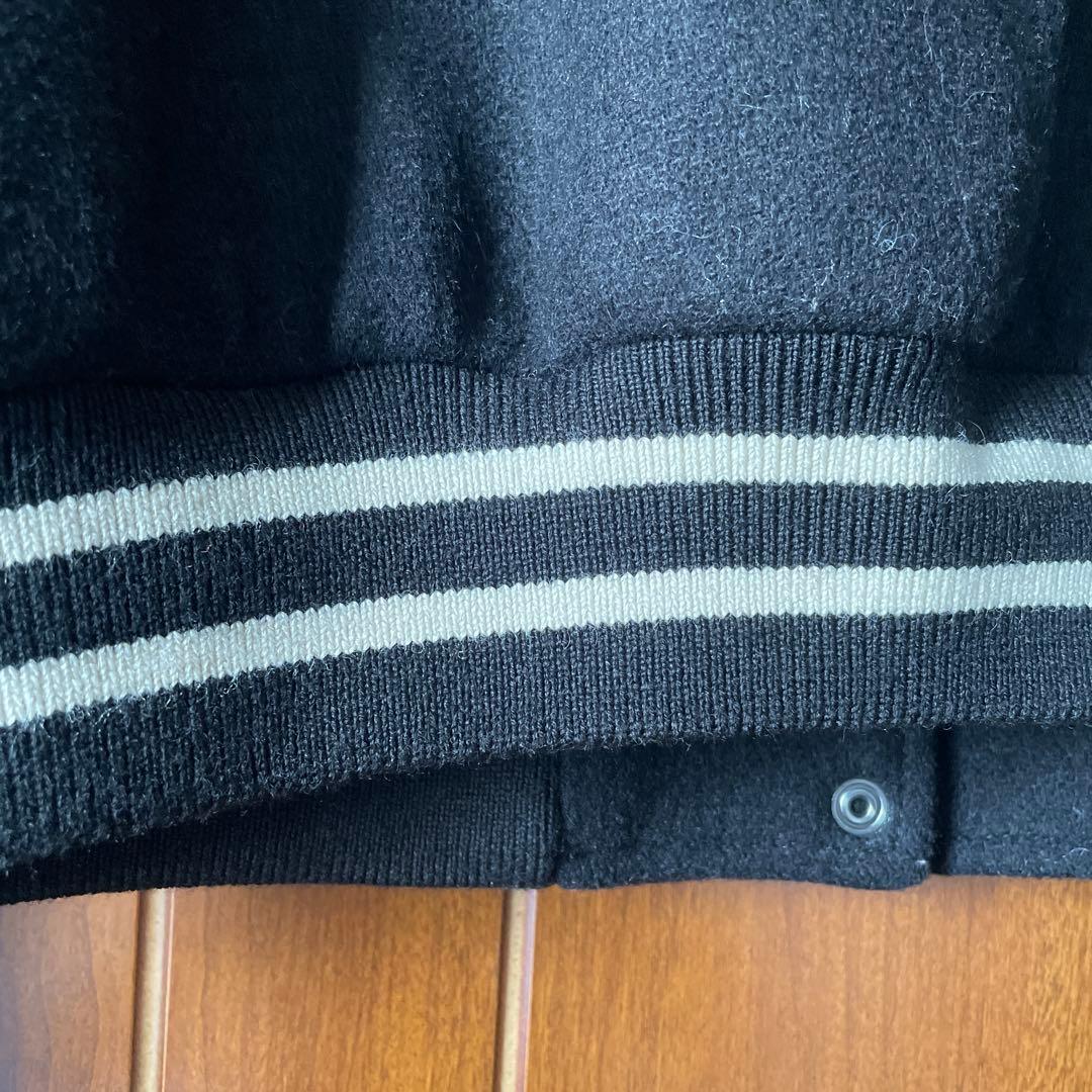 Speck & Span スタジャン ブラック/ホワイト　超美品