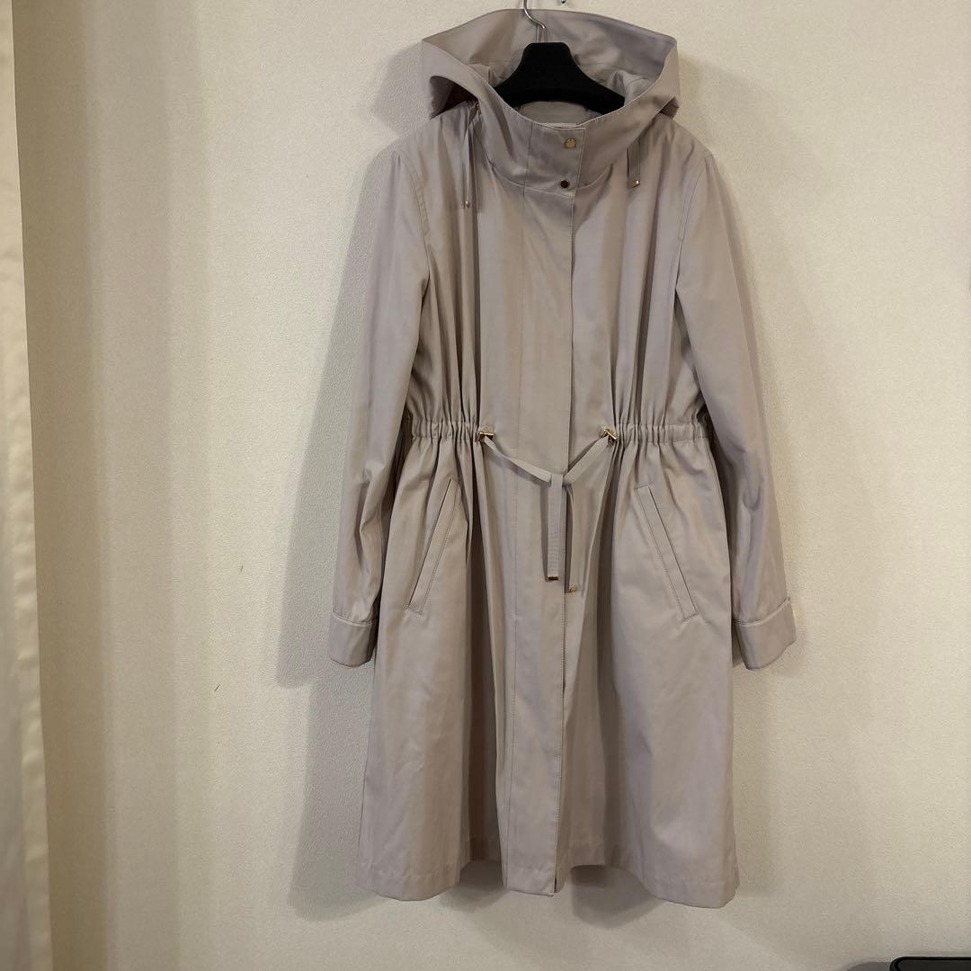 美品です❣️ ANAYI アナイ　トレンチコート フード付き