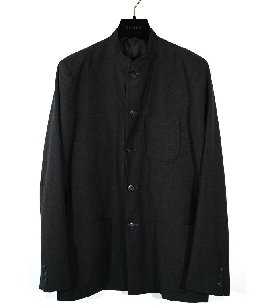 フランス製 agnes b. homme スタンドカラー ジャケット 50