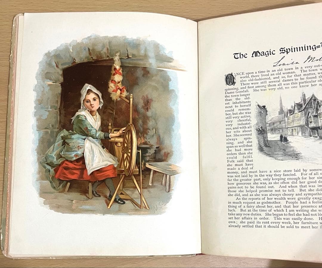 No.325 アンティーク 古書 洋書 絵本 ビクトリアン 児童書