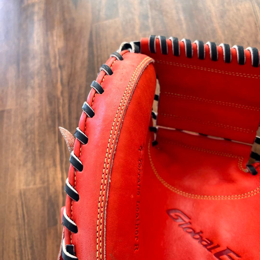 【美品✨数回使用】Global Elite 軟式野球キャッチャーミット／グローブ