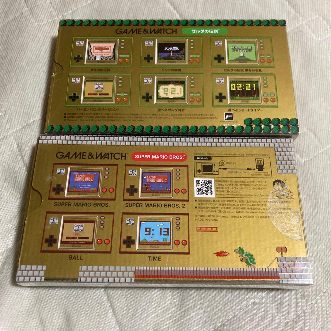 ゲーム&ウォッチ ゼルダの伝説 マリオ 2点セット