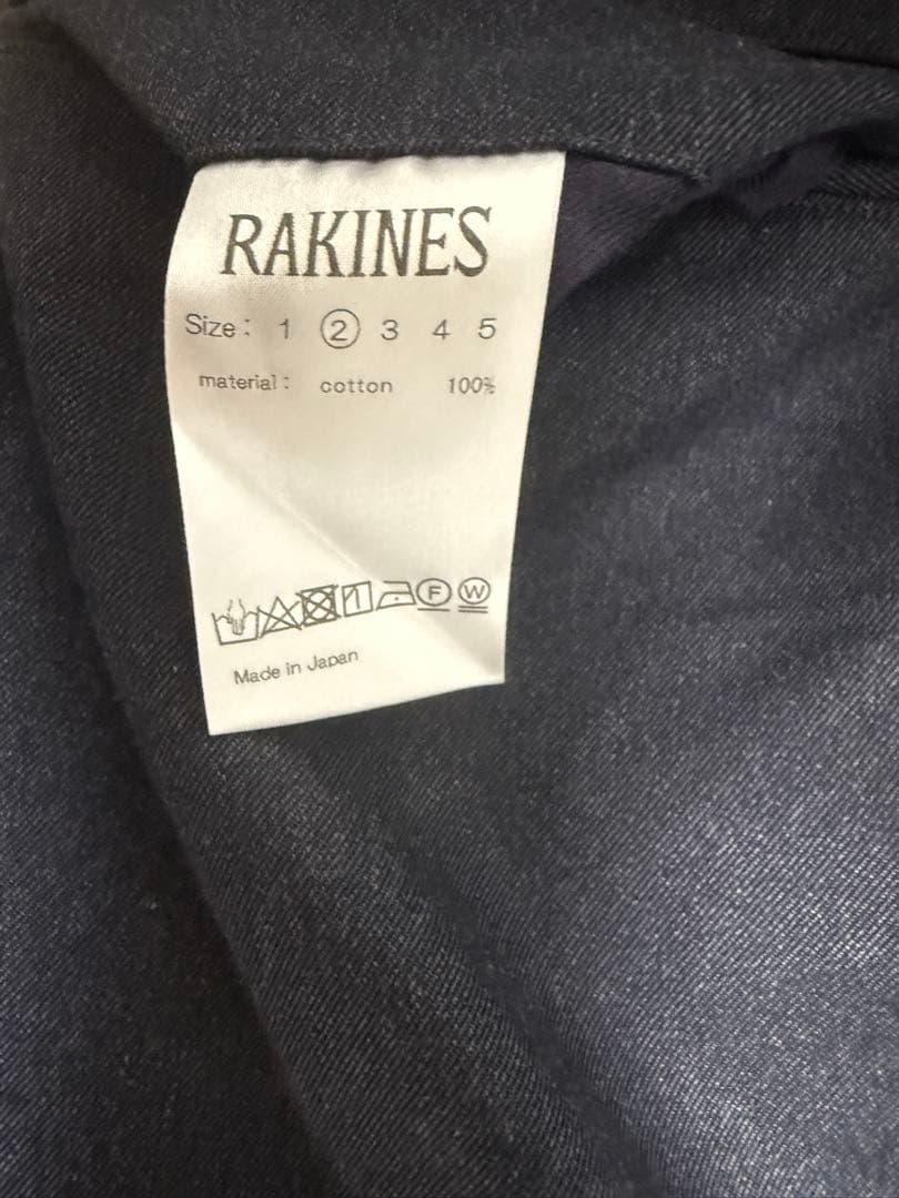 RAKINES コットンパンツ