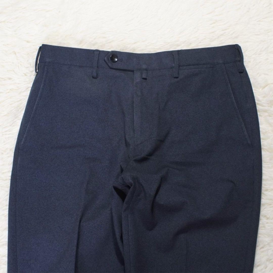 美品 ストレッチ《EDIFICE》2B セットアップ(46)ネイビー 手洗い可