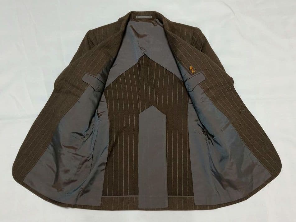 【70s】ビンテージ スリーピース ファッション・スーツ ブラウン 超希少！