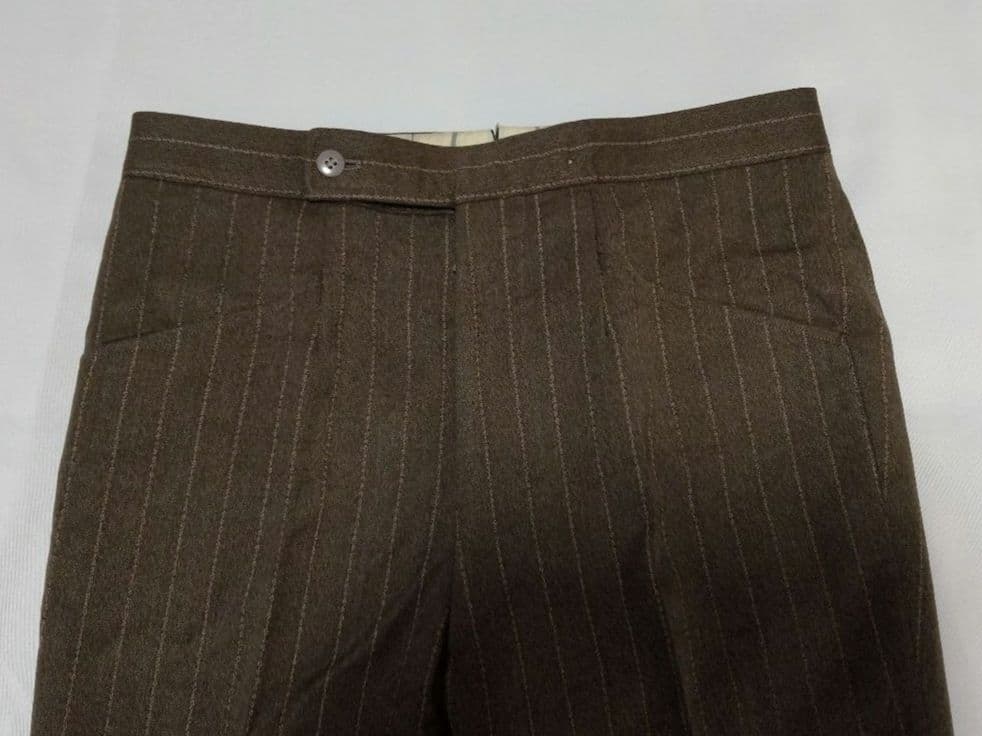 【70s】ビンテージ スリーピース ファッション・スーツ ブラウン 超希少！