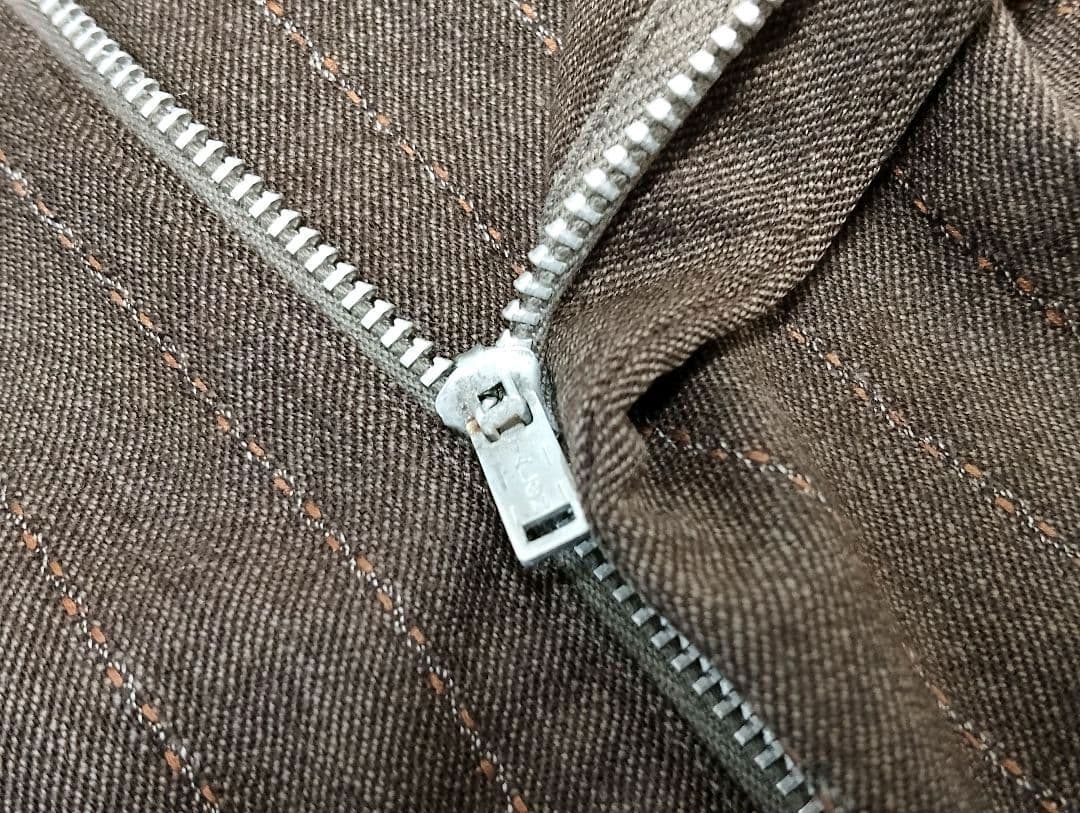 【70s】ビンテージ スリーピース ファッション・スーツ ブラウン 超希少！