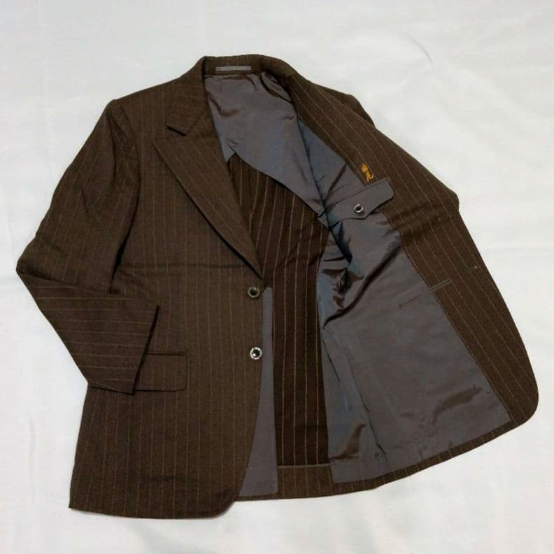 【70s】ビンテージ スリーピース ファッション・スーツ ブラウン 超希少！