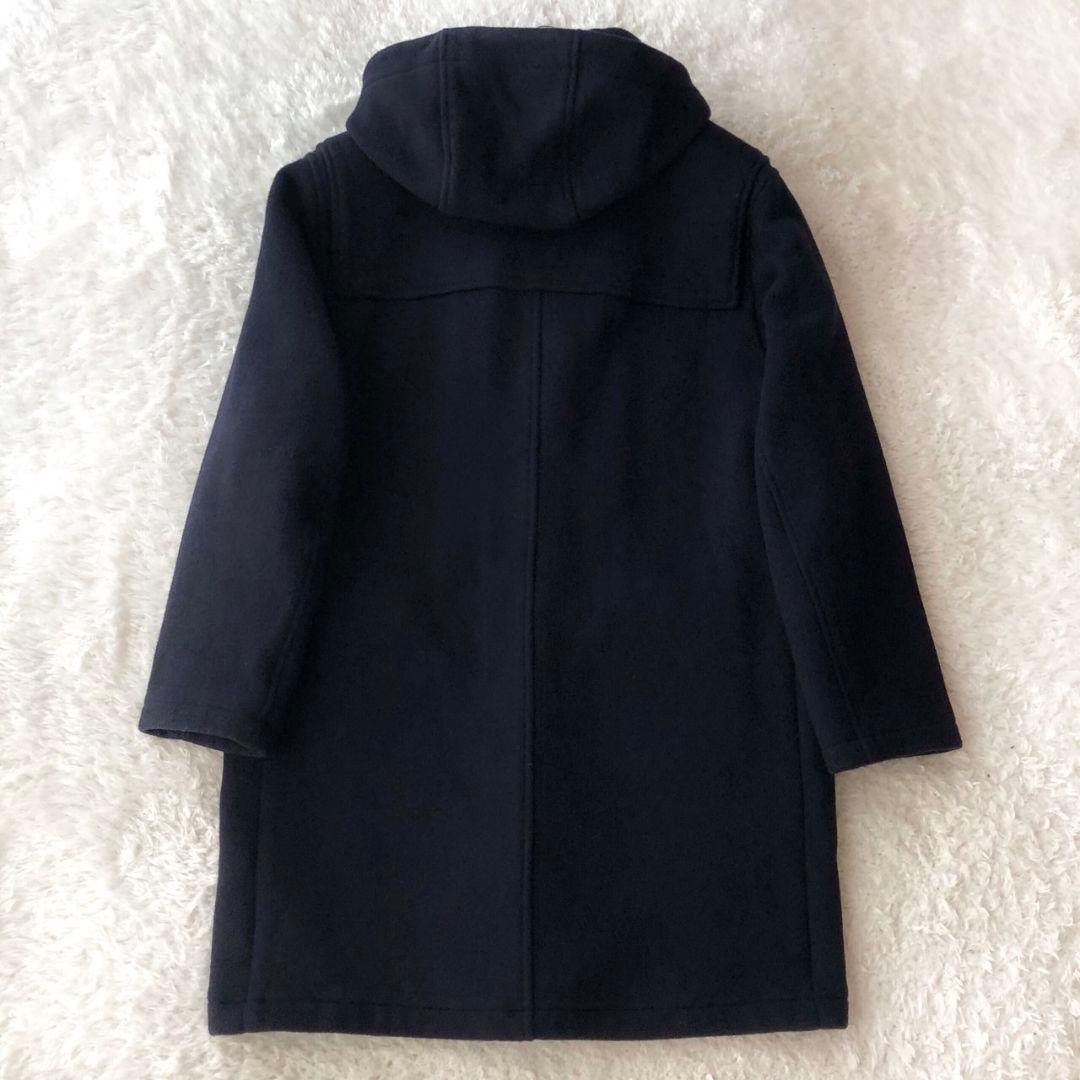 ブルックスブラザーズ ダッフルコート メルトン トグル レザー ネイビー L