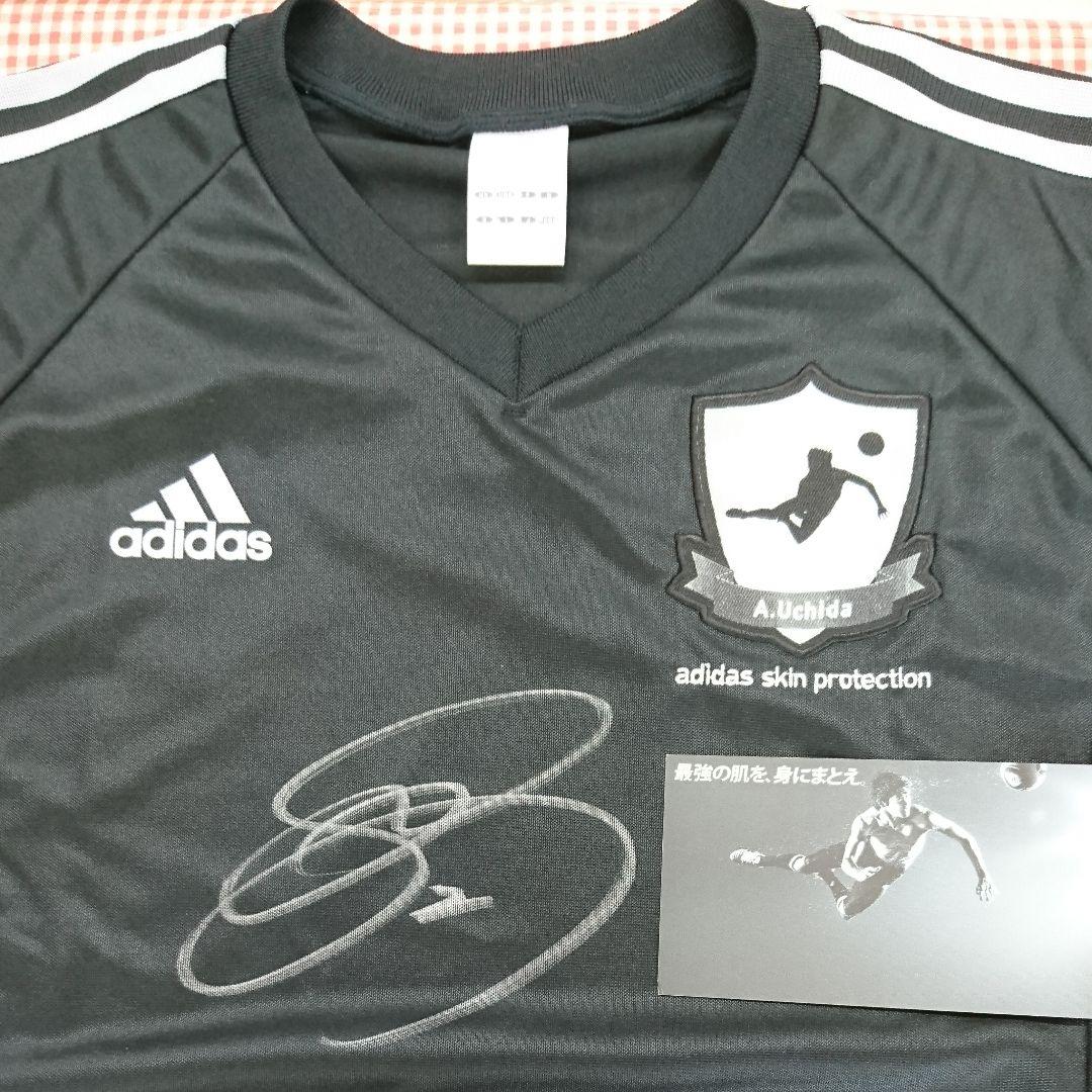 内田篤人直筆サインKOSE×adidasコラボTシャツ(非売品)