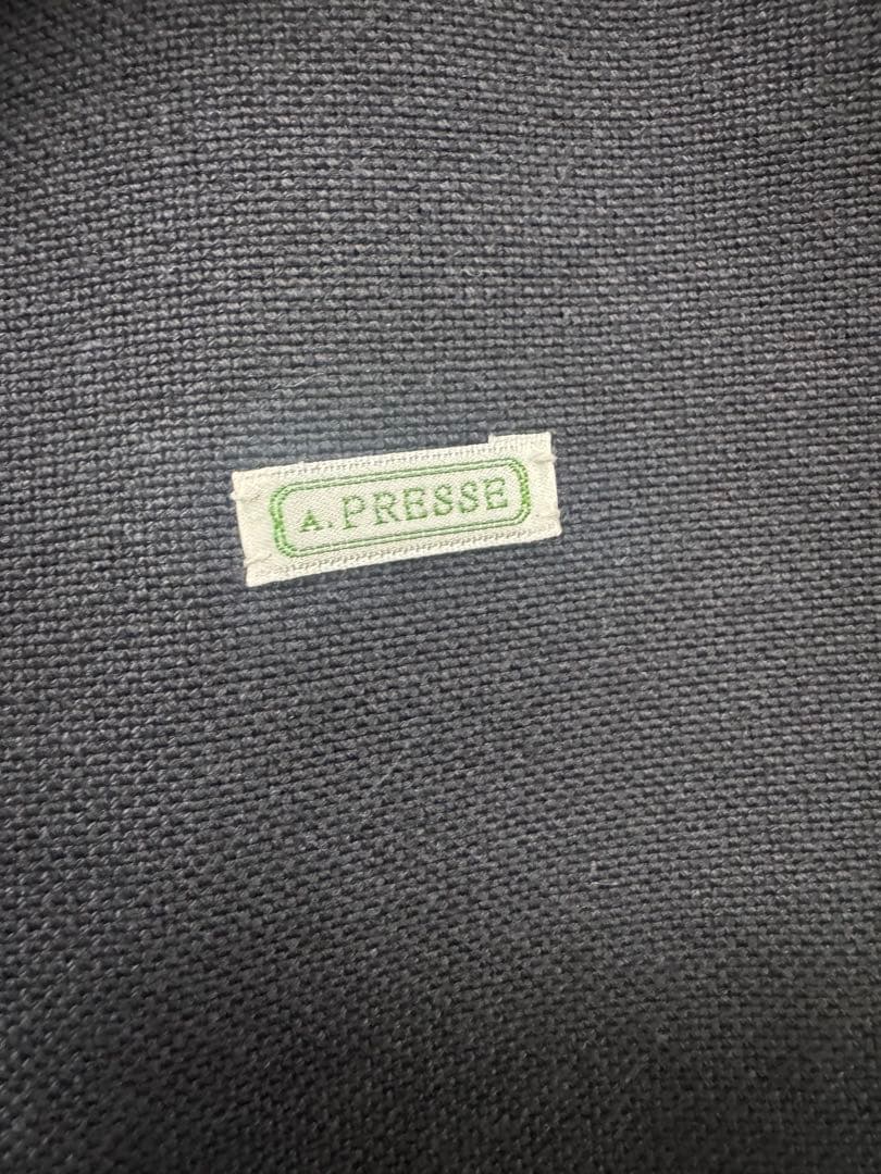 ジャケット・アウター A.PRESSE 25AW Silk Hemp Coverall Jacket