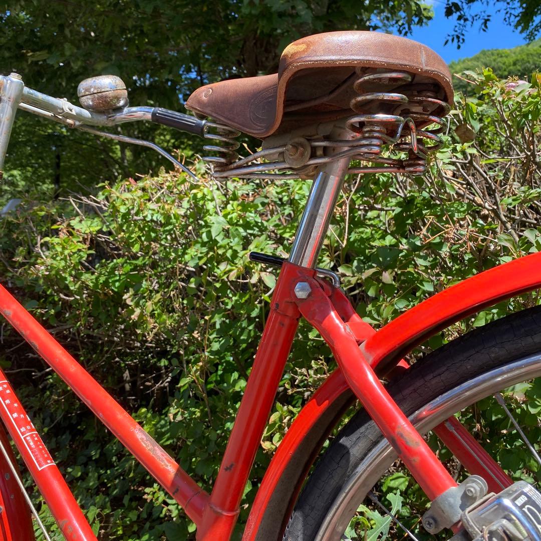 昔の郵便屋さんが使ってた配達自転車　送料込