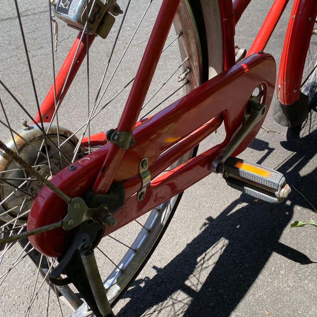 昔の郵便屋さんが使ってた配達自転車　送料込