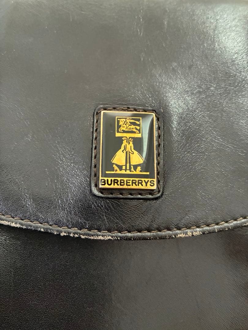 バーバリー　ヴィンテージショルダー　ブラック