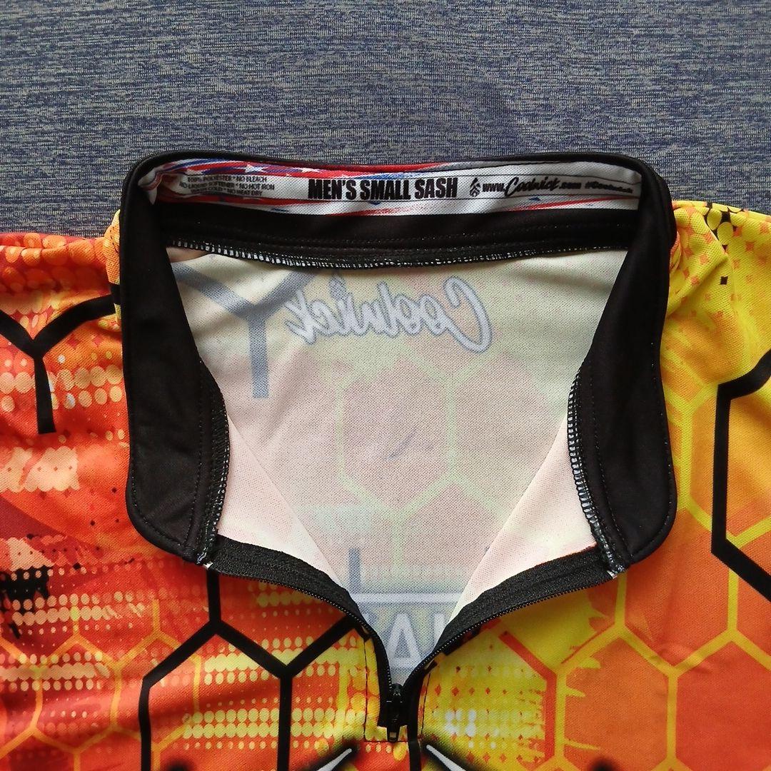 ✨新品✨ボウリングウェア　ブラックウィドー　ハンマー　サイズM　オレンジ　蜘蛛