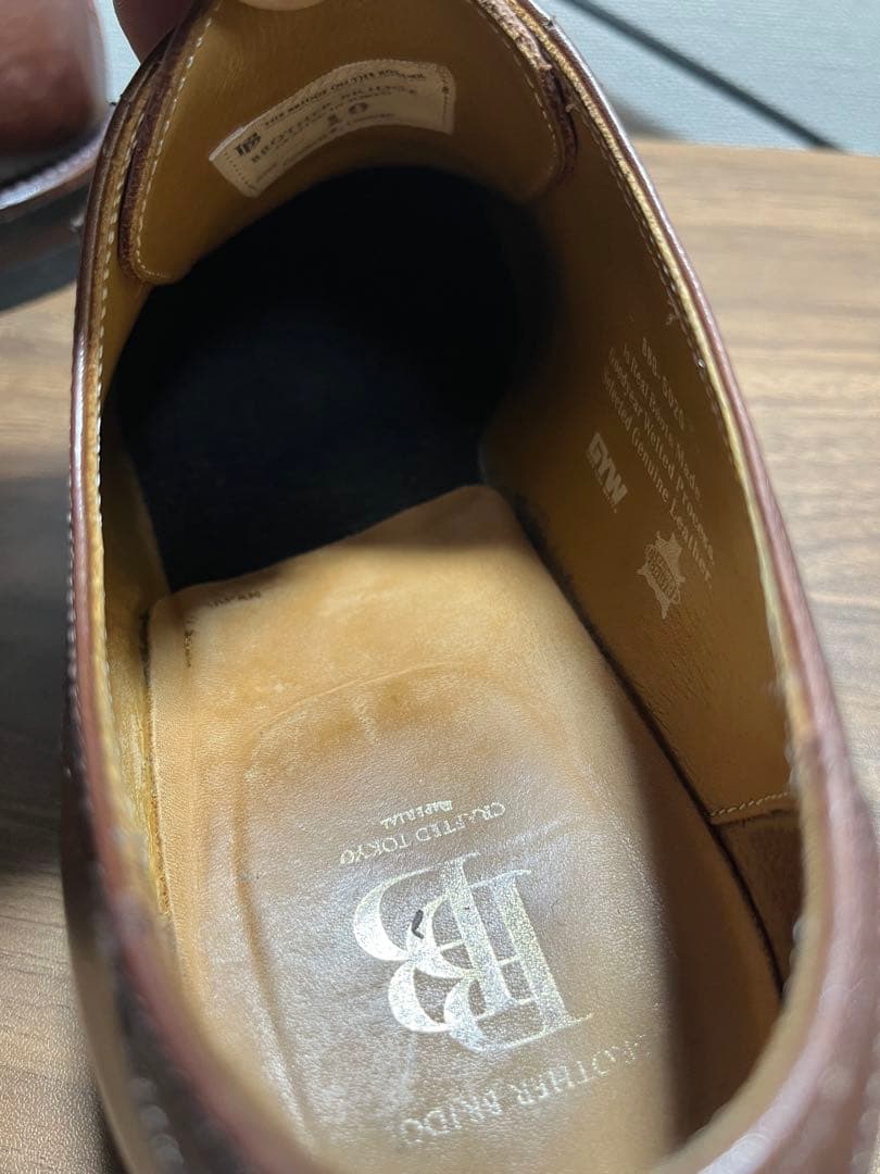 靴 Brother Bridge Ali Vintage Calf Brown