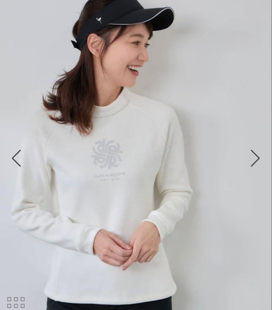 新品未使用　JUN & ROPE ゴルフウェア　ボンバーヒート　Mサイズ