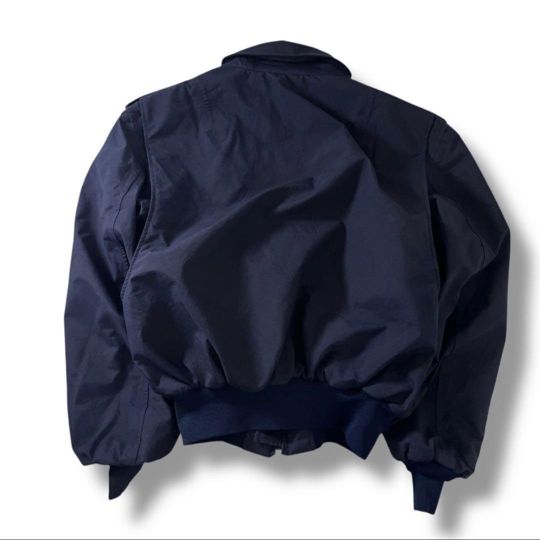 美品 90s 米軍実物 セキュリティーポリスウィンタージャケット L