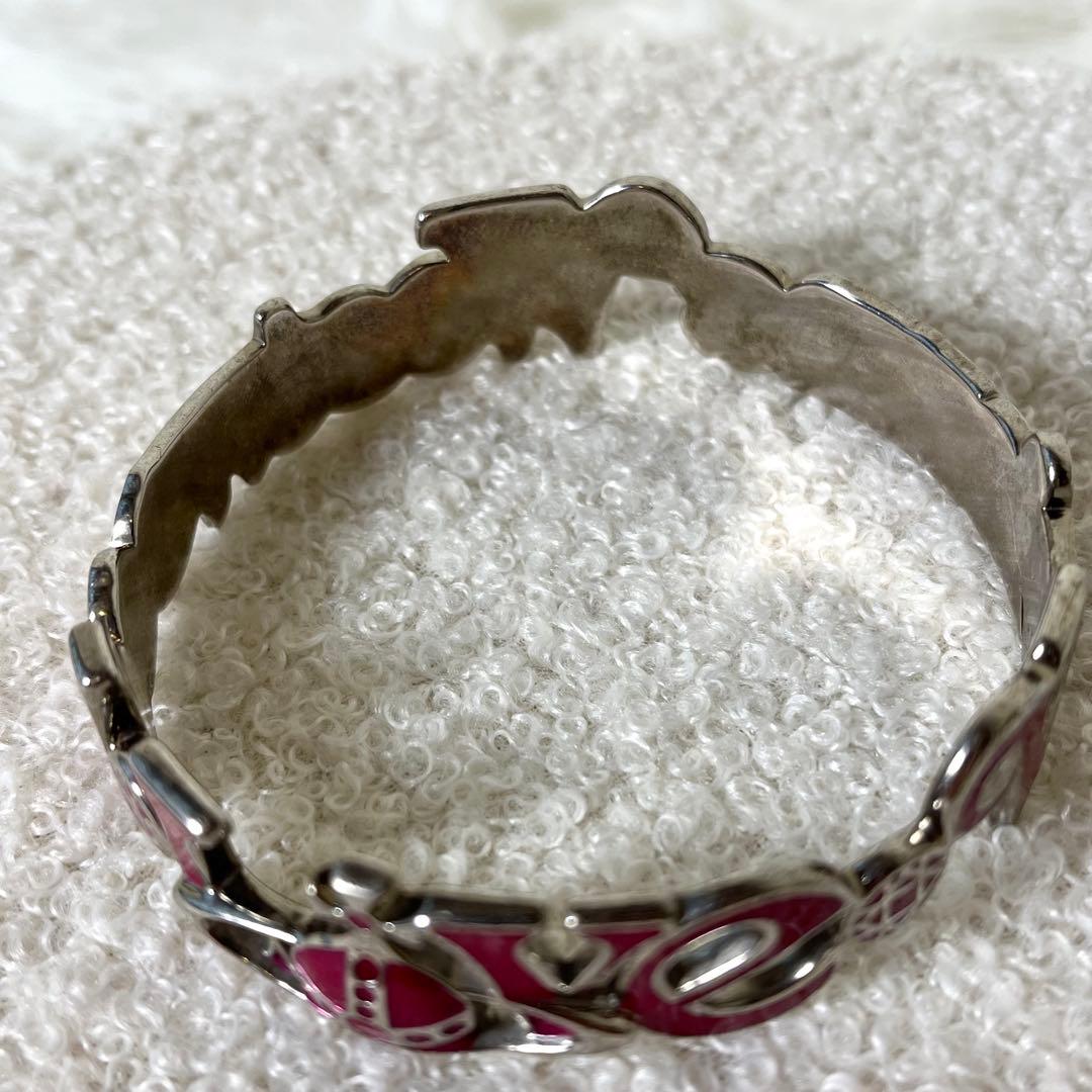 美品　Vivienne Westwood バングル　オーブ　LOVE M