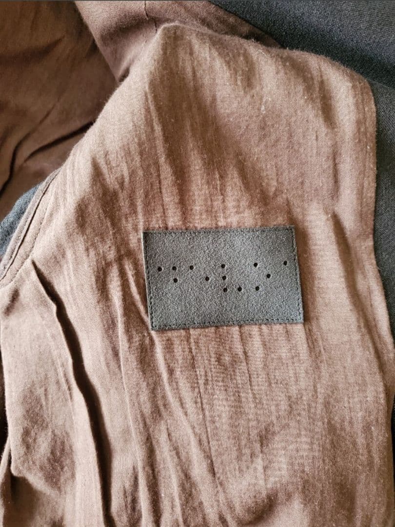 ジャケット・アウター DEVOA Jacket cotton nylon /BLACK