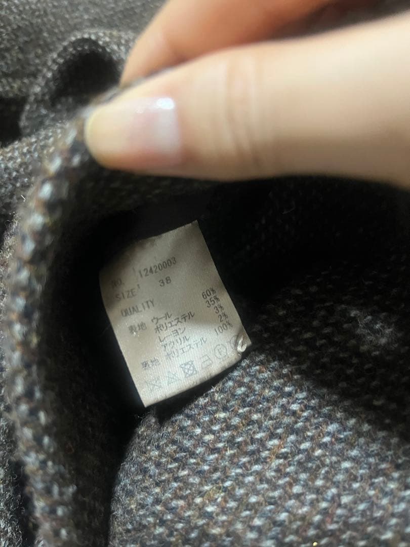 【 todayful】Mixwool Raglan Coat 38