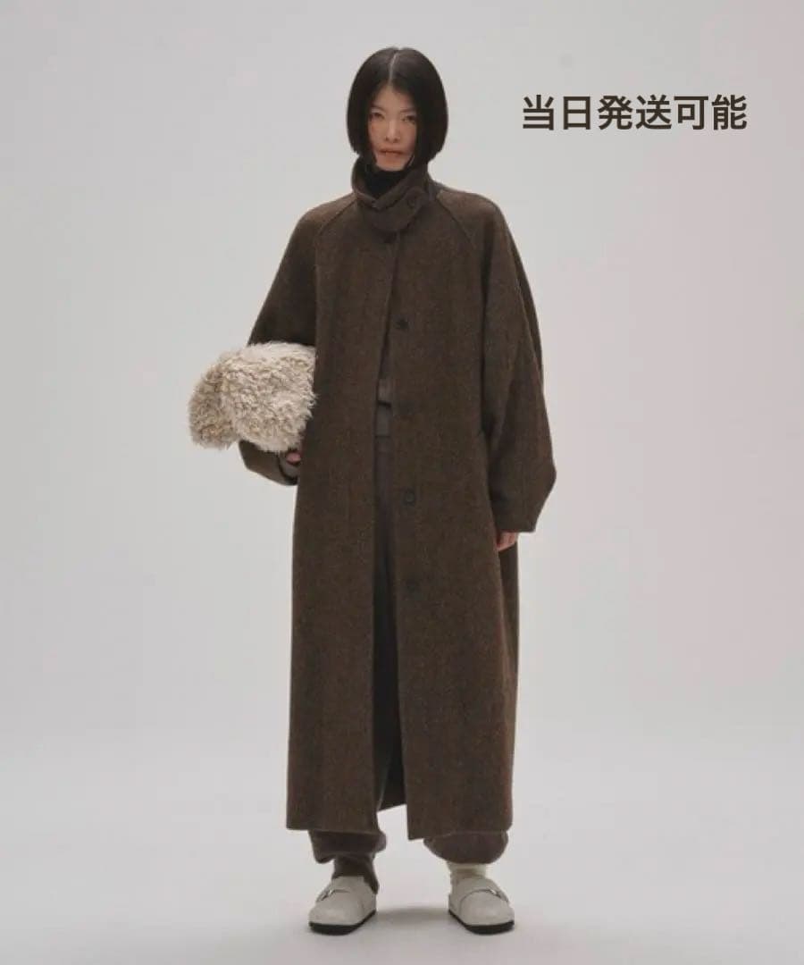 【 todayful】Mixwool Raglan Coat 38