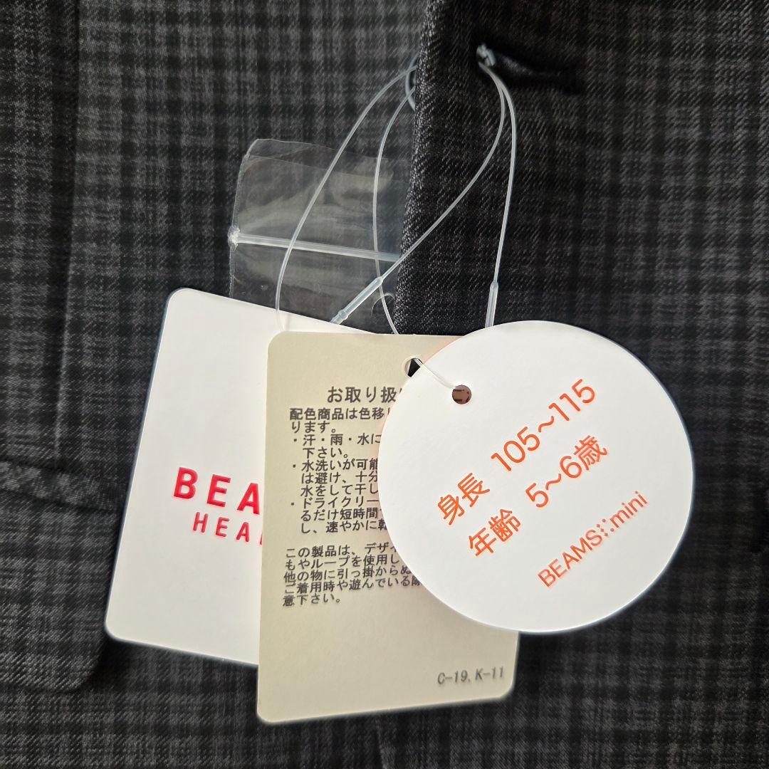 【新品未使用タグ付き】ビームスミニ キッズ フォーマルスーツ セット 110cm