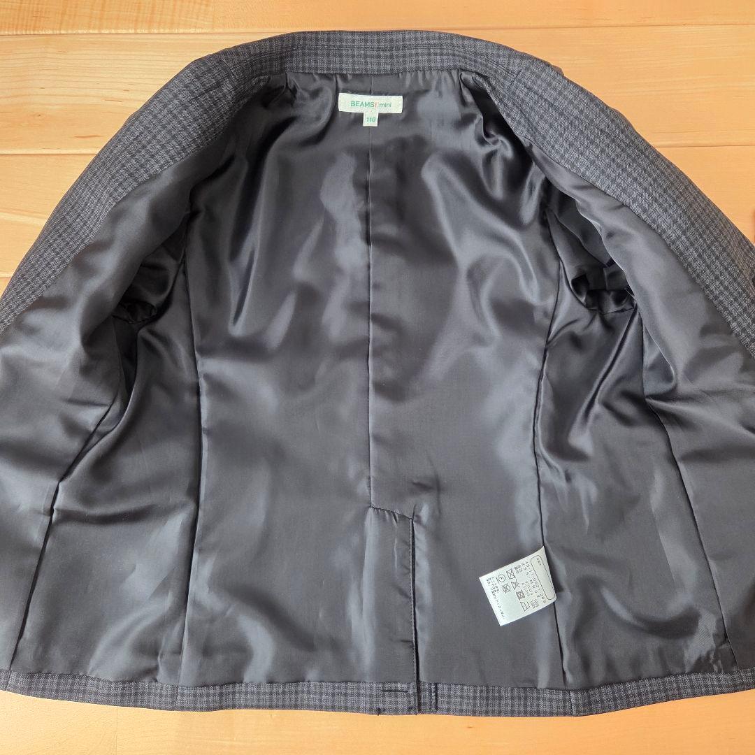 【新品未使用タグ付き】ビームスミニ キッズ フォーマルスーツ セット 110cm