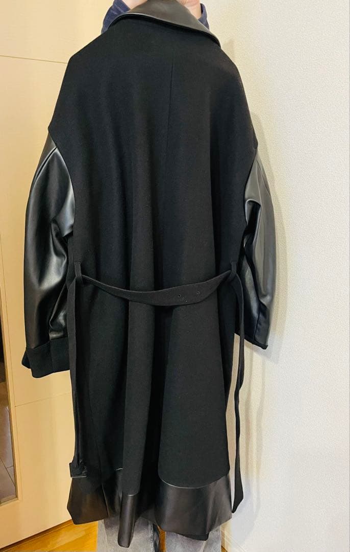 HARE ウーリーテックキリカエコート ジャケット・アウター トレンチコート