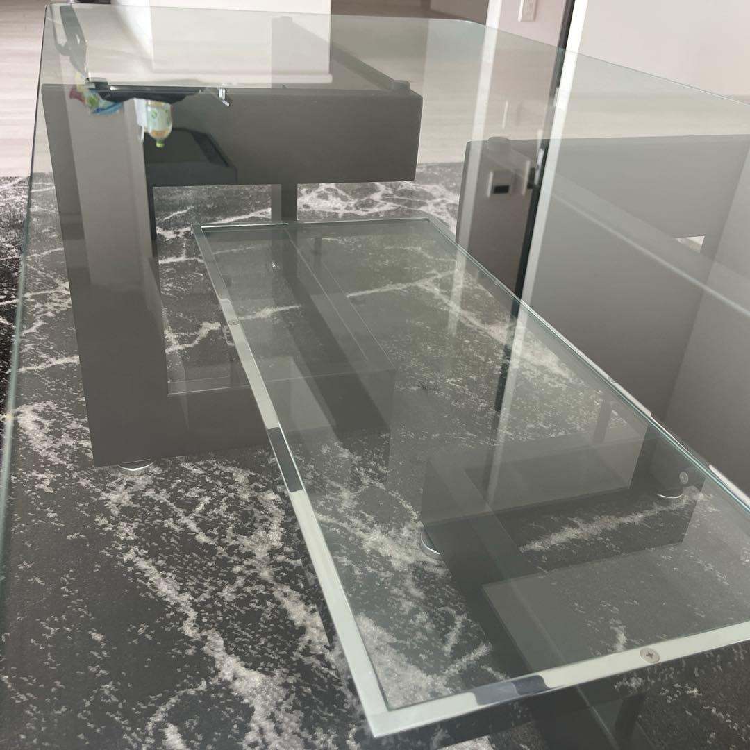 【極美品】アルテジャパン　ガラステーブル