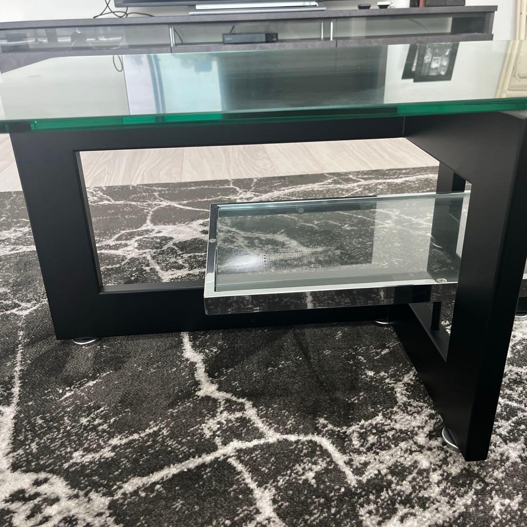 【極美品】アルテジャパン　ガラステーブル