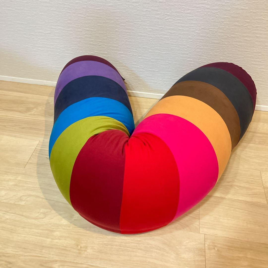 Yogibo Roll Max レインボー 横長クッション 正規品
