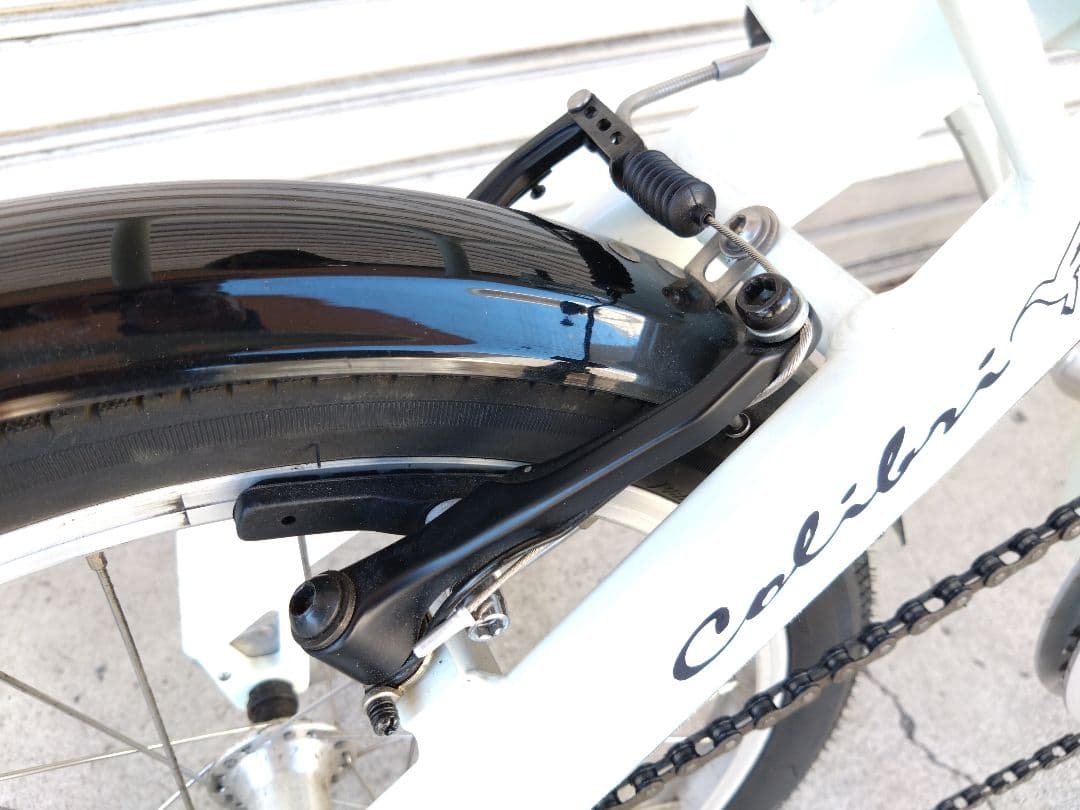 プジョー　コリブリ　18インチ　ルミナスホワイト　神奈川引取限定　ミニベロ