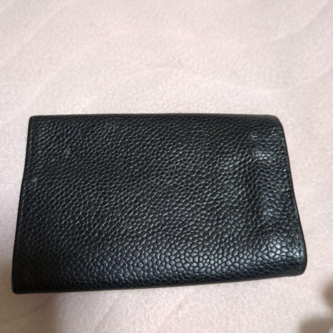 ちー☆ CHANEL 黒 レザー キーケース