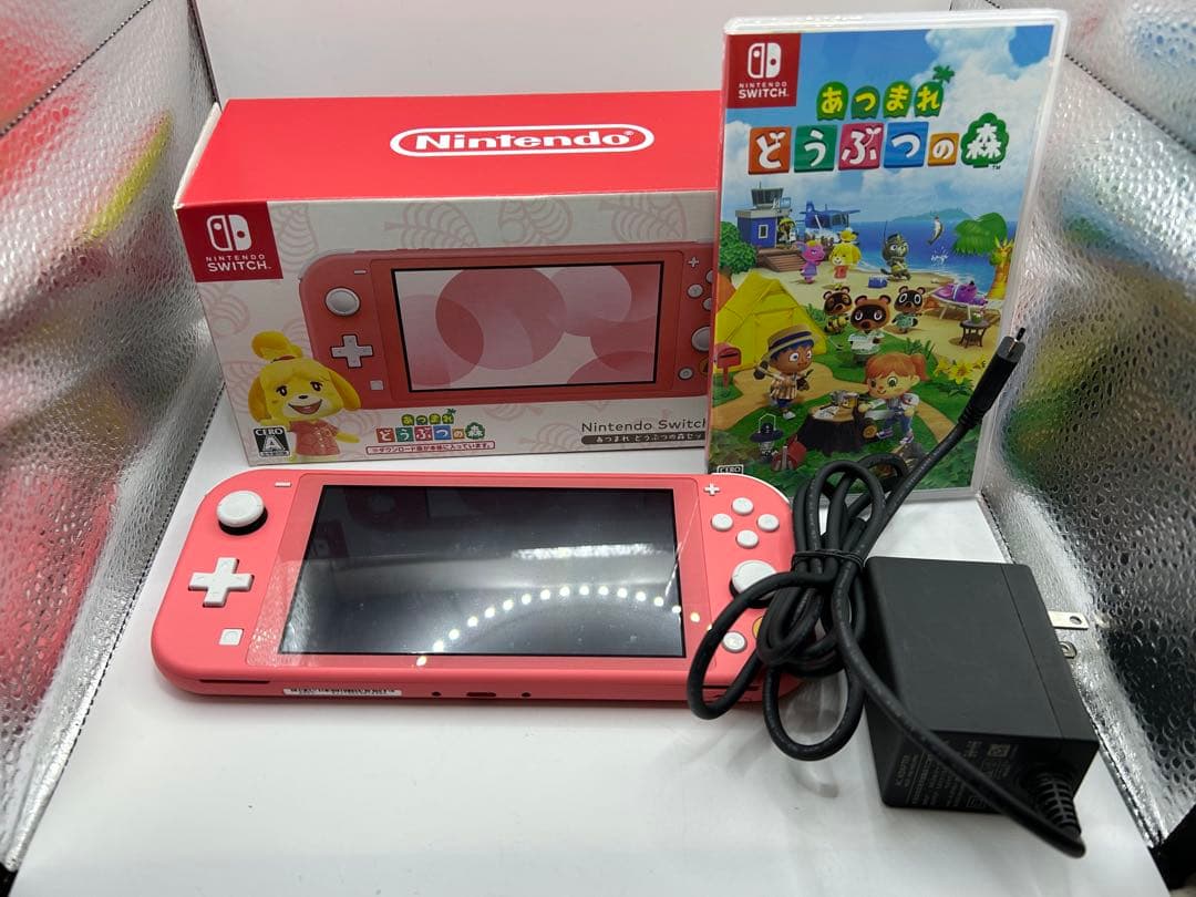 Nintendo ニンテンドー SwitchLiteピンクどうぶつの森デザイン