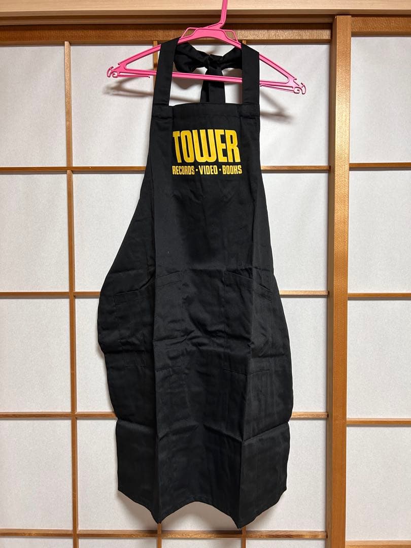 【未使用】タワーレコード エプロン
