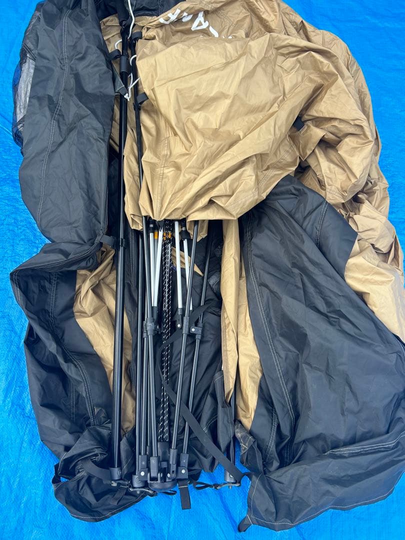 QUICKCAMP ワイドスクリーンタープ QC-SS400n ワンタッチタープ