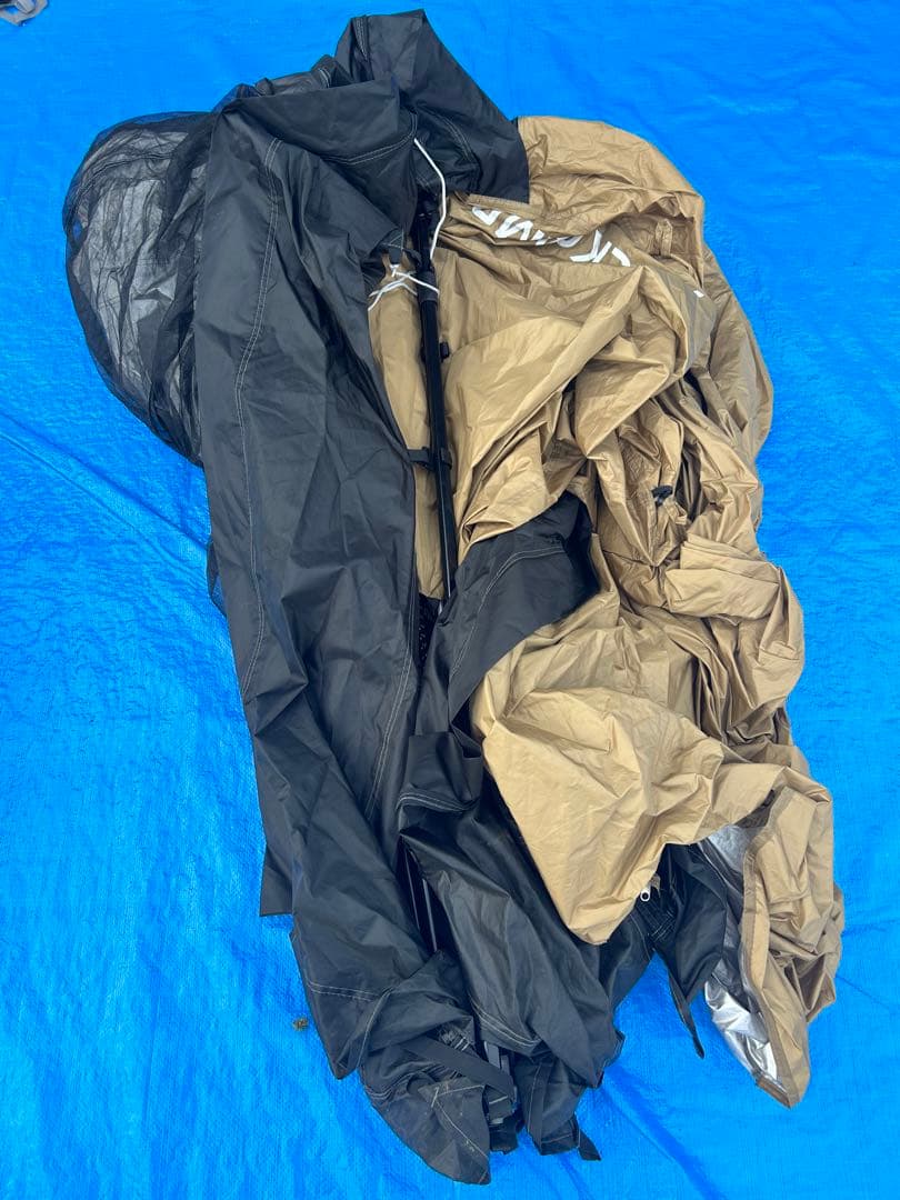 QUICKCAMP ワイドスクリーンタープ QC-SS400n ワンタッチタープ