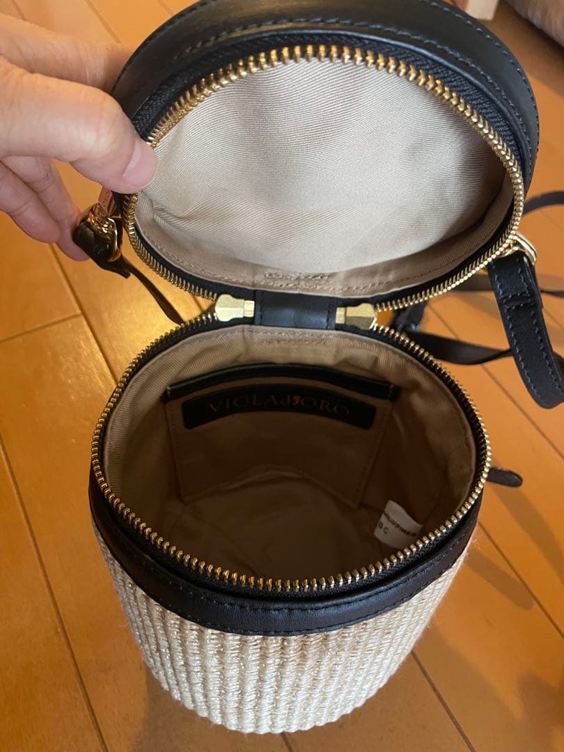 ヴィオラドーロかごバッグバニティ