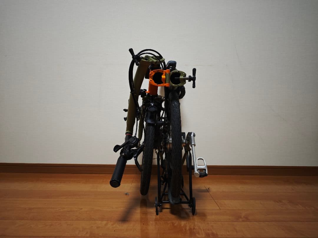 litepro ブロンプトン(brompton)風折り畳み自転車