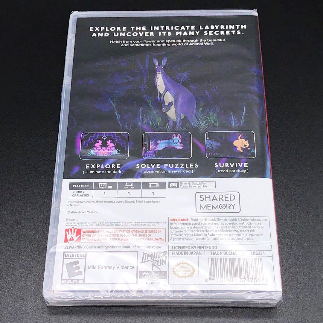 ANIMAL WELL アニマルウェル switch ニンテンドースイッチ