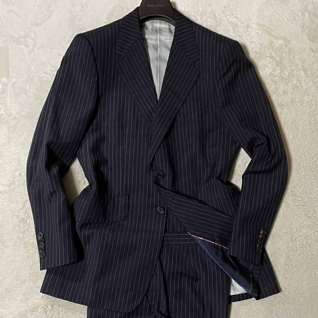 ポールスミス × 伊生地 パイピングデザイン セットアップスーツ M 美品