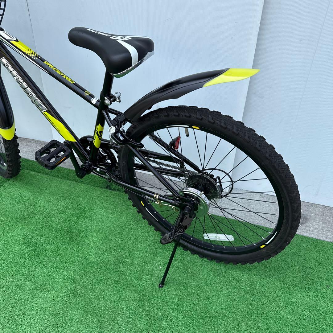 子供用自転車24インチ オートライトマウンテンバイク 新車近い【引き取り限定】